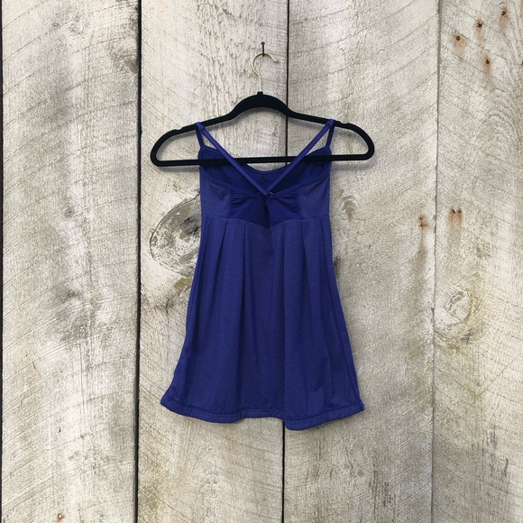 Lululemon | Graceful Flow purple yoga top - Picture 2 of 7